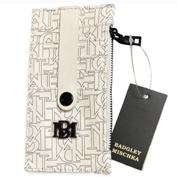 Badgley Mischka Handbags - Badgley Mischka Monogram Card Holder Wallet NWT
